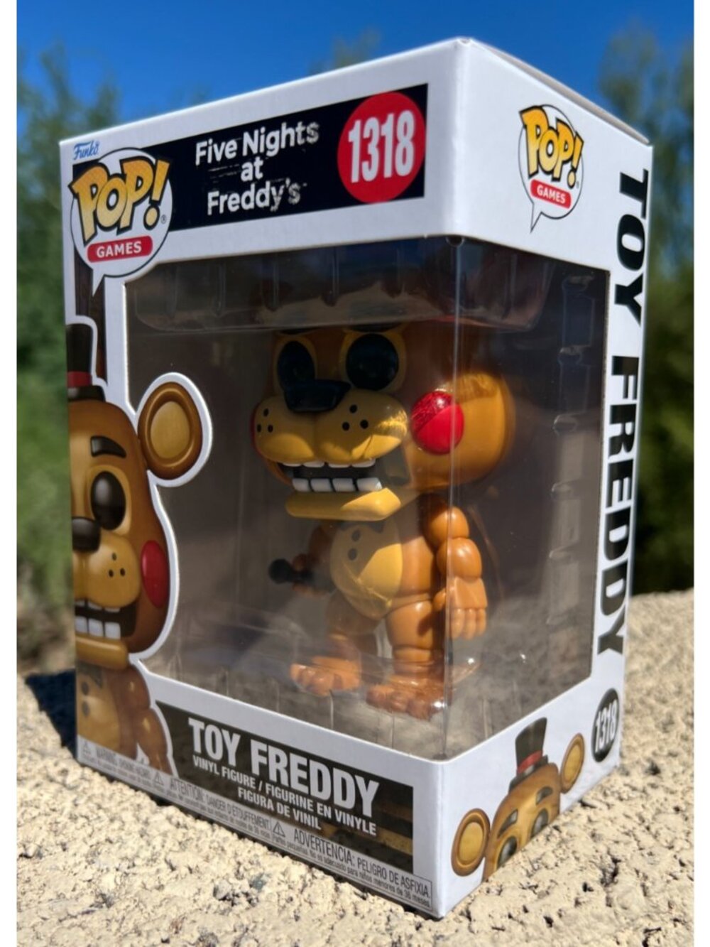Funko Pop Games - Five Nights at Freddys - Toy Freddy (#1318, NEW)